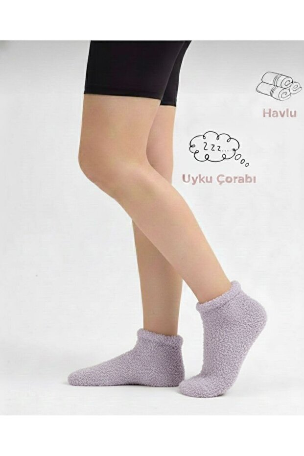 Single Plush Elastic Sleep Socks
