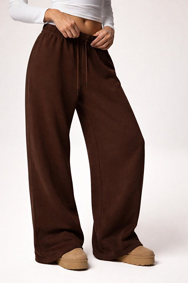 Modal Geniş Jogger PANTOLON - 1