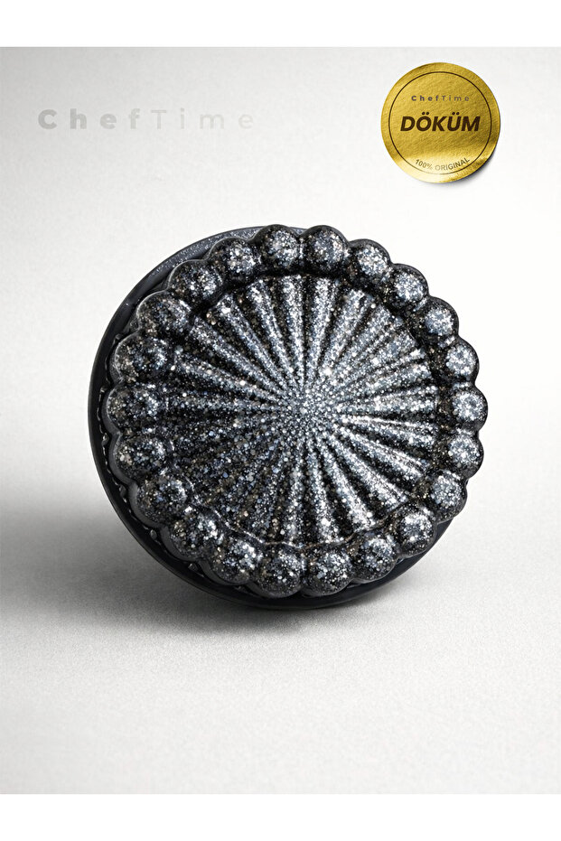 6'lı Siyah Mini Tart Kalıbı - 2