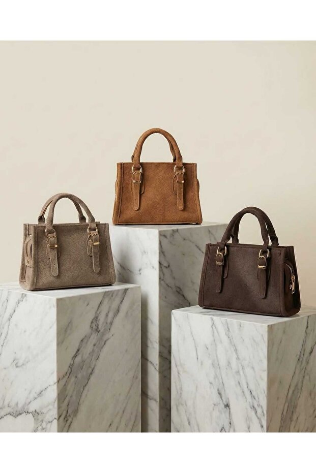 tua mini süet çanta - 2