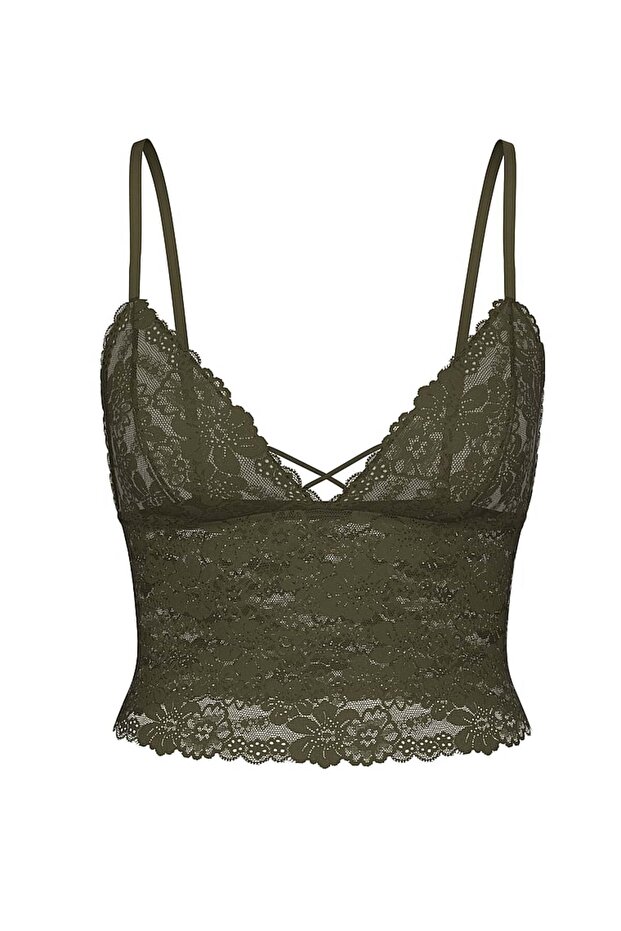 Wink Dantelli Desteksiz Bralet - 3