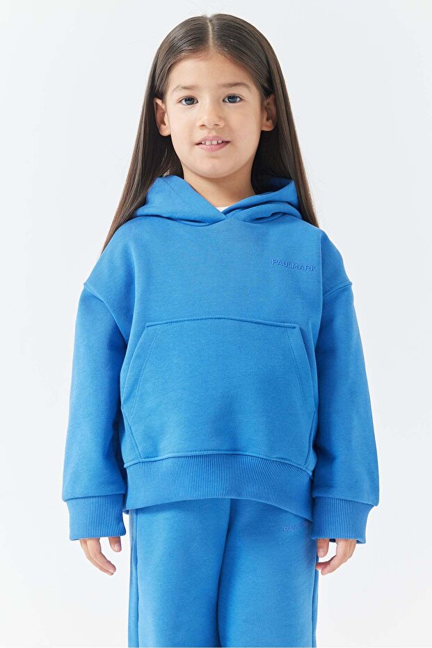 Kız Çocuk Basic Sweatshırt - 1