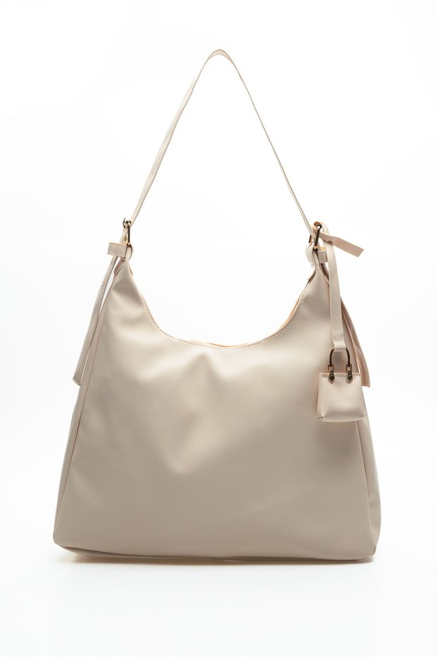 Beige Charm Gift Maraw Model Women's Shoulder Bag