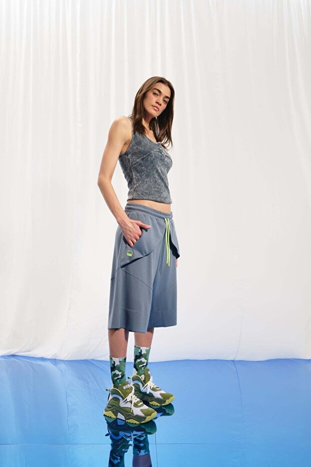 Gri Bermuda Sort 17145 - 2