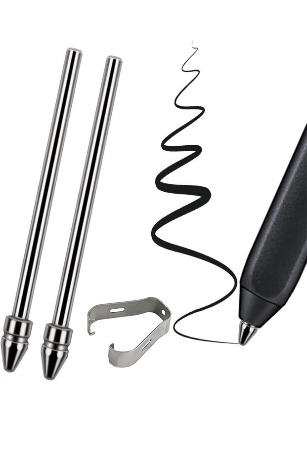 S-Pen Titanium Non-Wear Replacement Pen Nib and Insertion/Removal Tool (2 Pieces) Compatible with All S-Pen Models