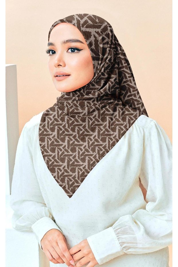 Soft Cotton Scarf-90 X 90 -06099