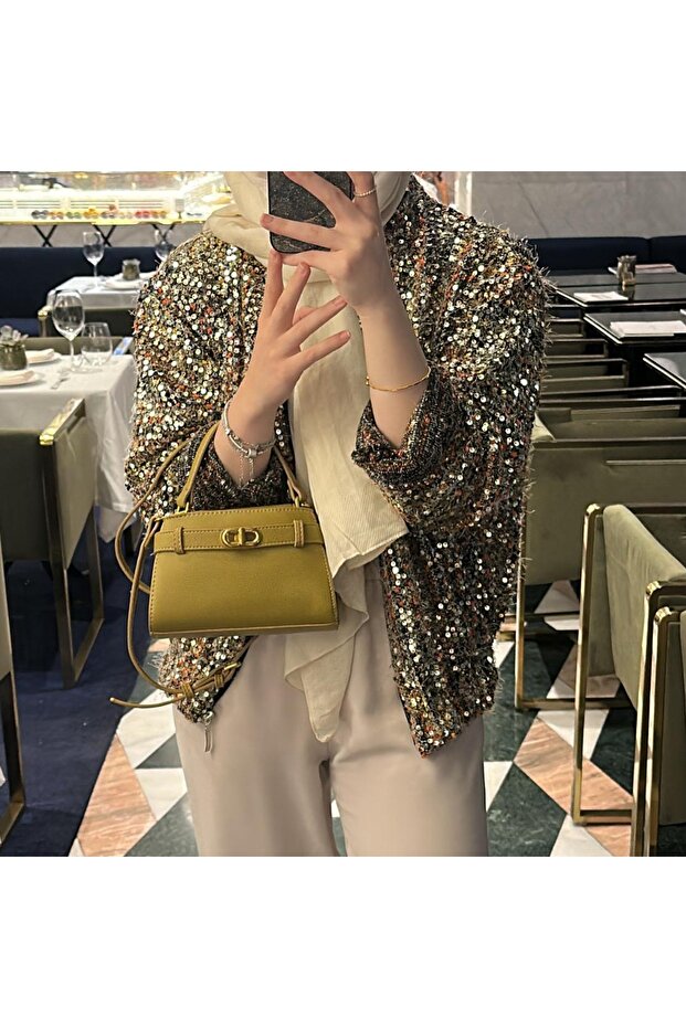 PAYETLİ CEKET GOLD - 3