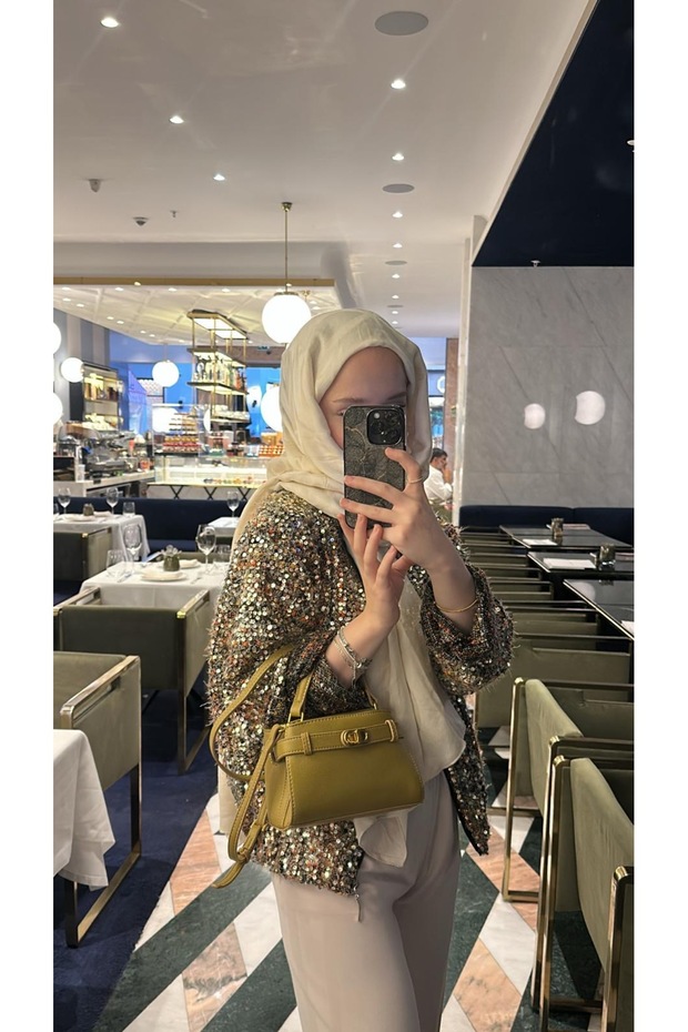 PAYETLİ CEKET GOLD - 5