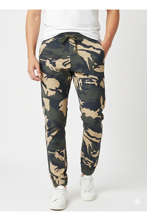 Men's Military Pattern 4 pocket Joggers