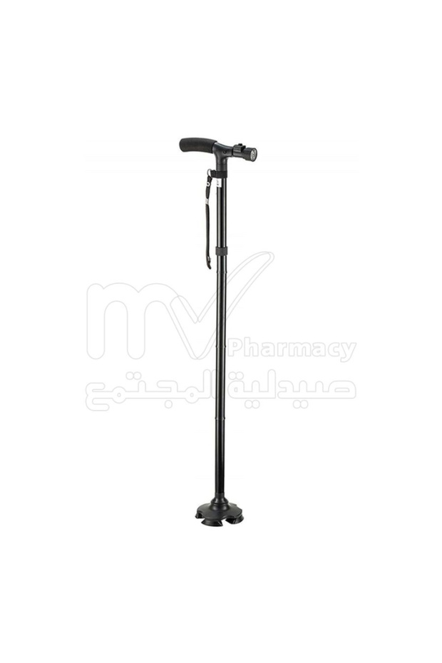 قصب قابل للطي مزود بإضاءة LED