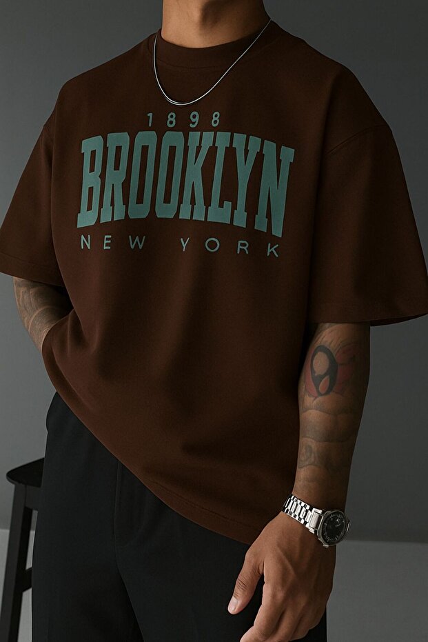 BROOKLYN Printed Unisex T-Shirt 3Q2