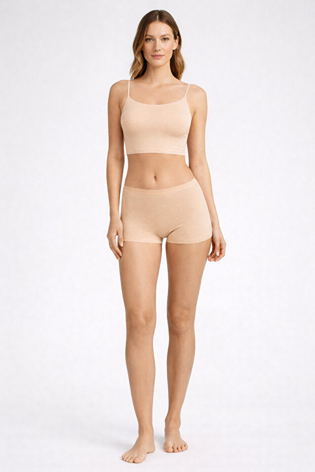 4 Pieces Cotton Comfortable Women's Boxers, Women's Boxer Underwear, Boxers Women - 3