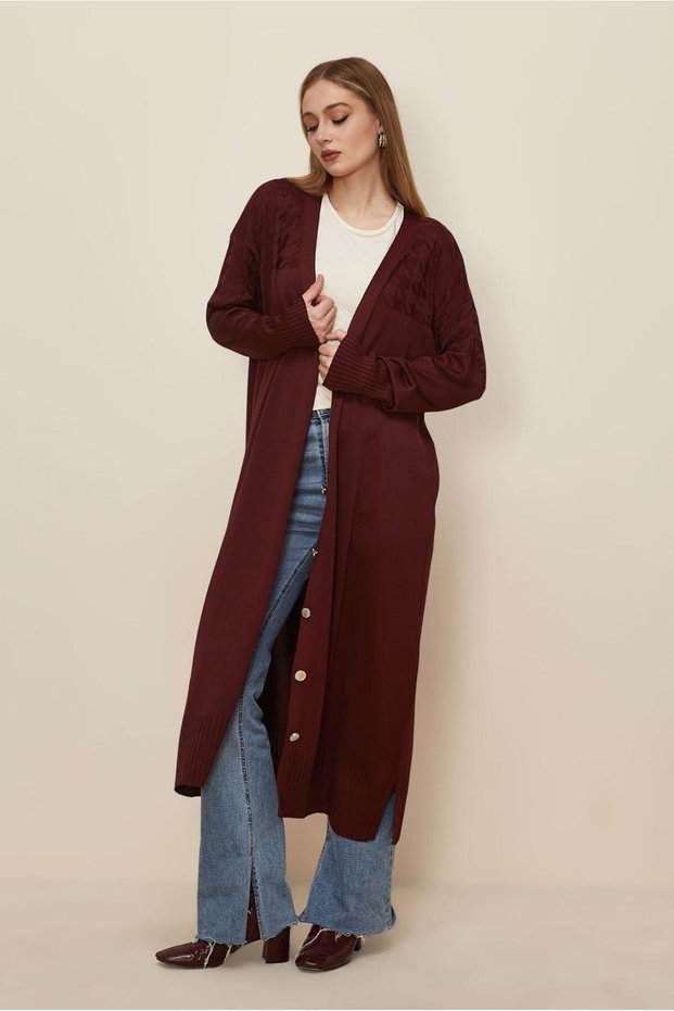 Buttoned Knitwear Cardigan 45893