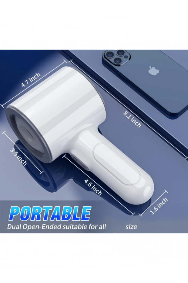 Hair dryer-style massager, wrist massager, men's massager, super strong vibration - 5