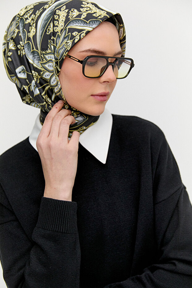 Asimetrik Kesim Basic Triko Tunik - 3