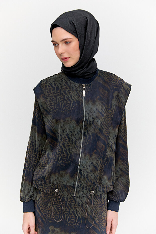 Yelekli Elbiseli İkili Takım - 4