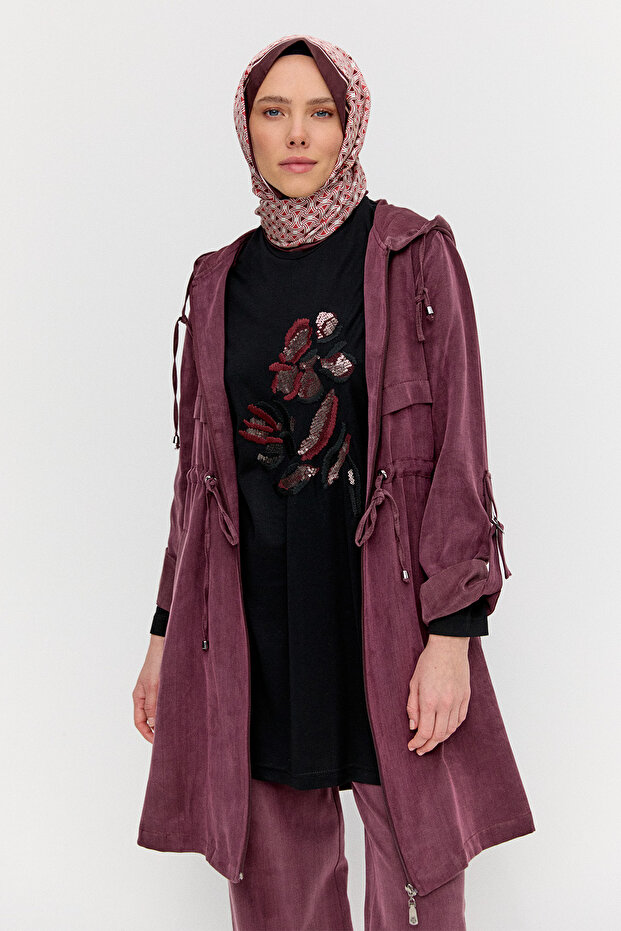 Pamuklu Kapüşonlu 3 Lü Set - 5