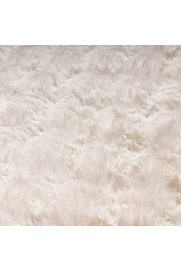 Soft Bubble Post Halı - Krem - 80x140 cm - 2