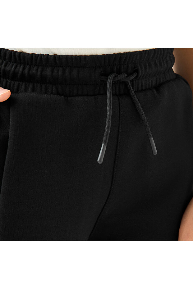 بنطال رياضي سادة مع رباط إغلاق وجيوب - 5