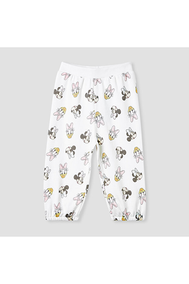 Minnie Mouse and Daisy Duck Print Joggers with Elasticated Waistband