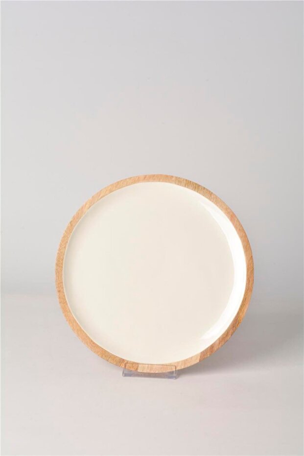 Mango Agaci Servis Tabagi * 25 Cm * Krem - 1