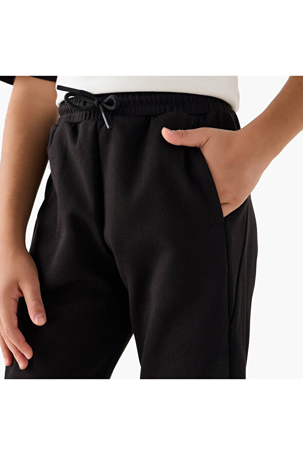 Elasticated Drawstring Joggers - 4