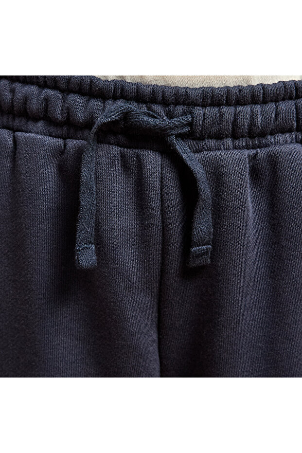 بنطال رياضي سادة مع رباط إغلاق وجيوب - 5