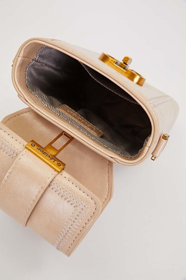 حقيبة يد على شكل مستطيل من VİZON - 3