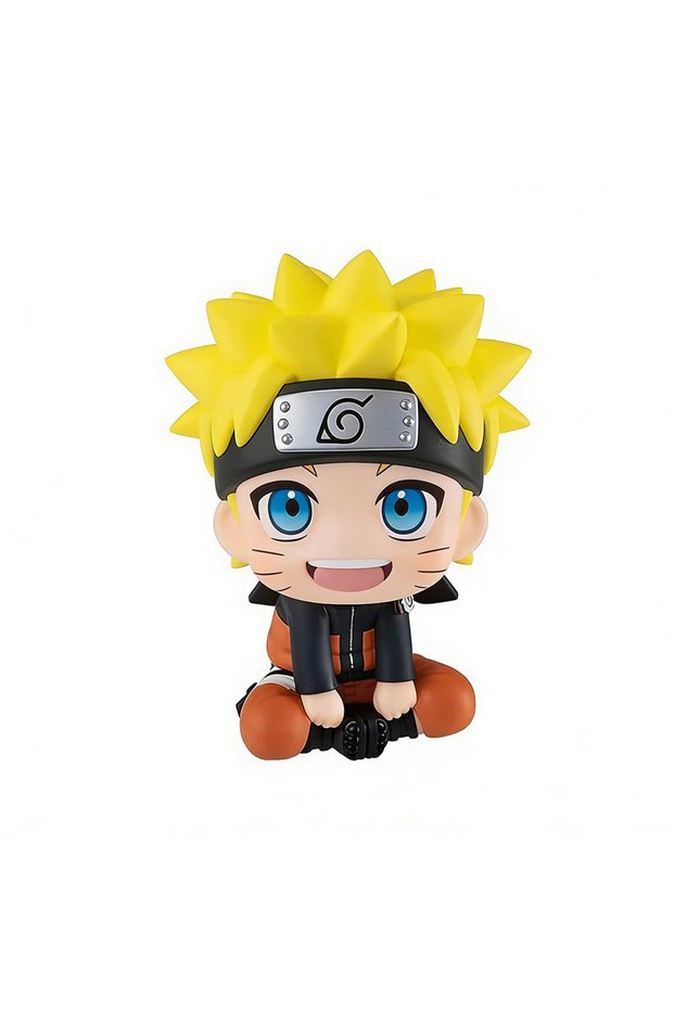 Bandai Uzumaki NARUTO 9cm Naruto Anime Figure Uzumaki Naruto Kakashi Uchiha Sasuke Itachi Cute Toys