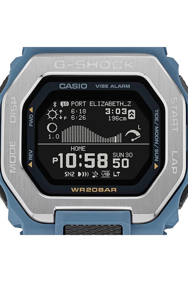 Digital Blue Dial Men's Watch-GBX-100-2ADR - 5