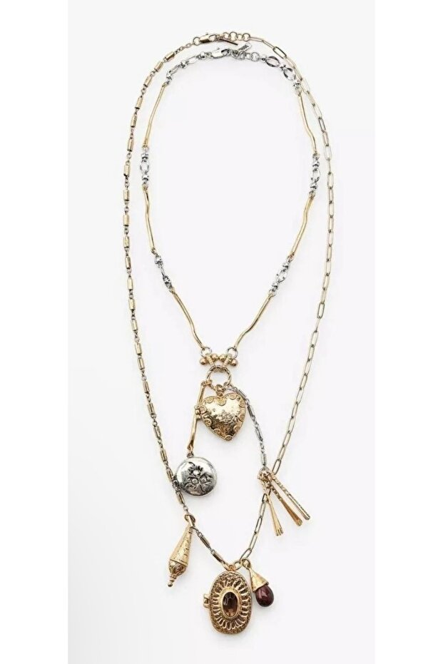 2’Lİ CHARMLI KOLYE - 1