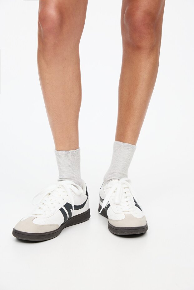 Dalgalı 3 çift çorap paketi - 1