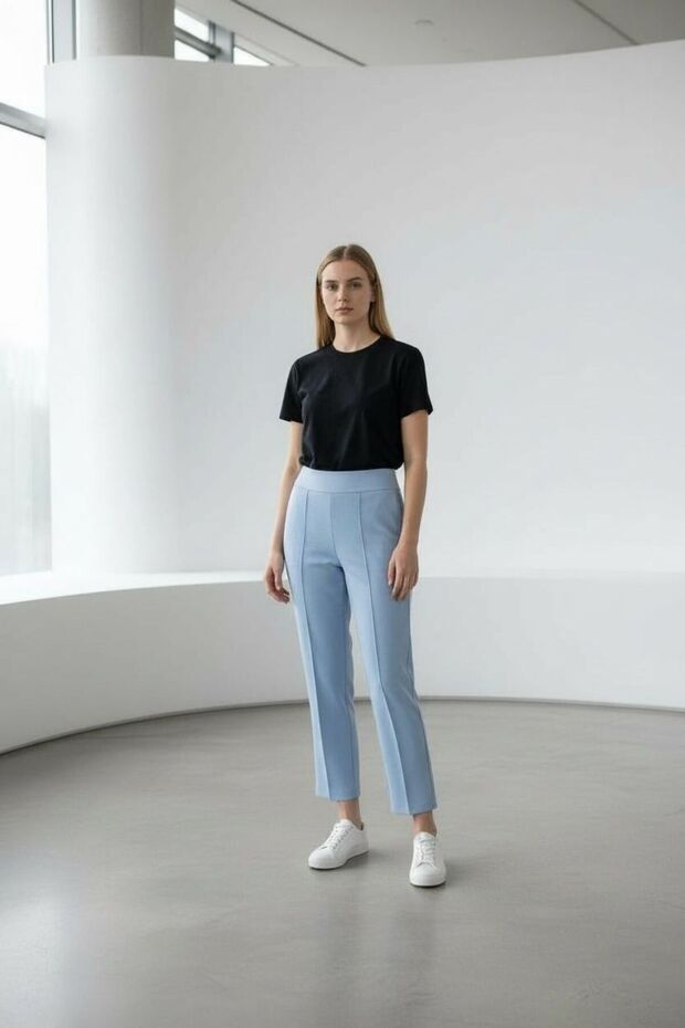 Biyeli Scuba Pantolon - 2