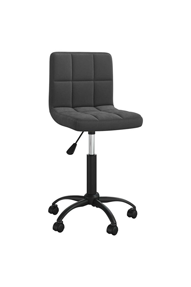Swivel Dining Chair Black Velvet