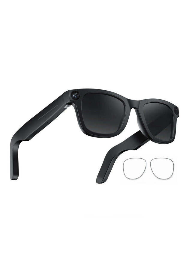 AI Smart Glasses, 8MP Camera, Real-Time Translation, Wireless Calls, Wi-Fi Transfer Android