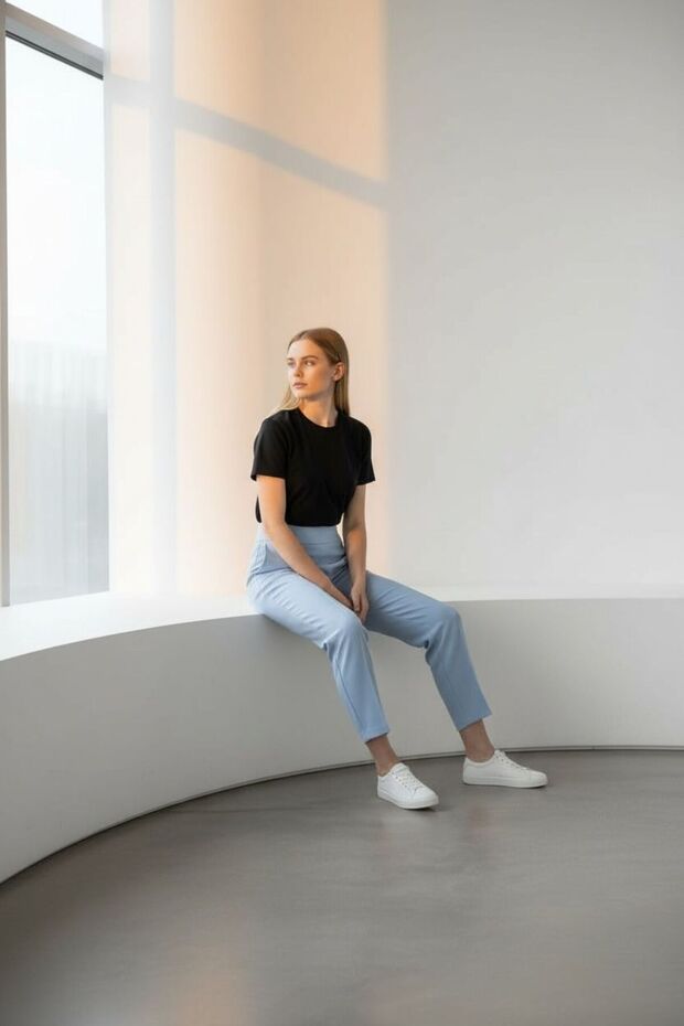 Biyeli Scuba Pantolon - 3