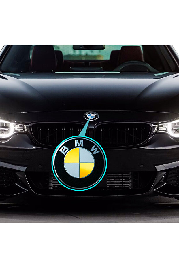 11×4 نصف دائرة + 1×2 نصف دائرة لشعار BMW، مجموعة ملصقات بأحجام مختلفة (46 قطعة)