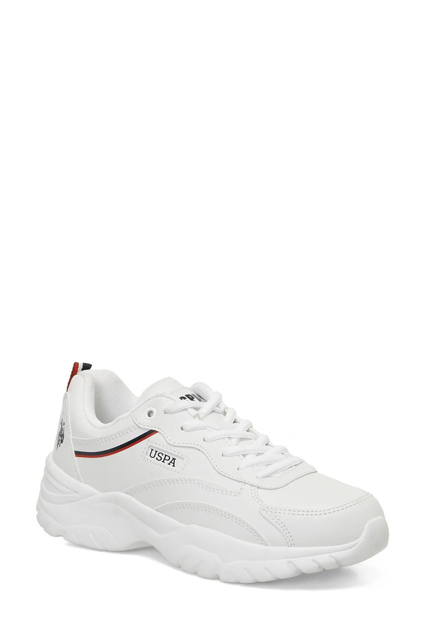 White Women's Sneaker - 3