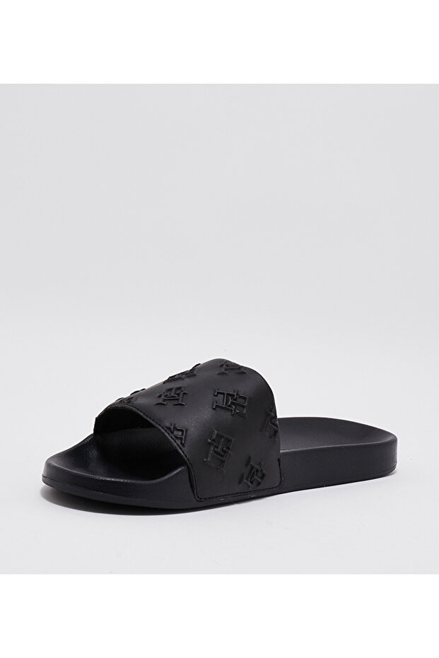 Monogram Embossed Pool Slides - 3
