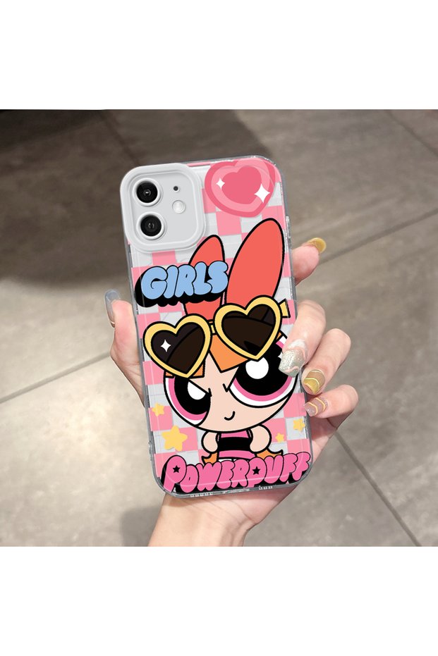 iPhone 12 Compatible Case Camera Protected Transparent Ultra Thin Silicone Cover Cute Police