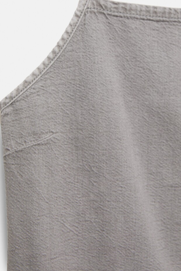 Sırtı açık top - 6