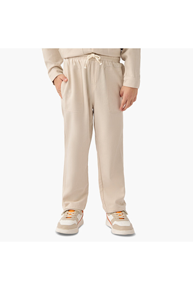 طقم قميص وبنطال سادة - 3