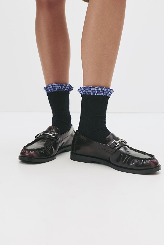 Karma Kumaş Çorap - 1