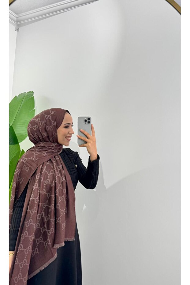 Kaşmir yün ipek şal - 2