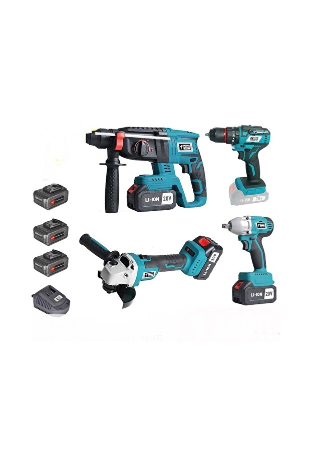 1380 Makine Seti 4 Parça - 1