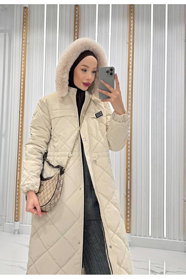 Kapitone şişme mont - 1