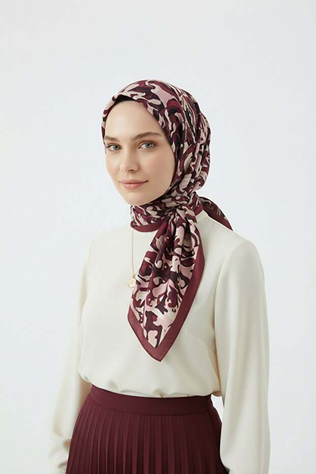 Spring Eşarp Kamuflaj Desen - 1