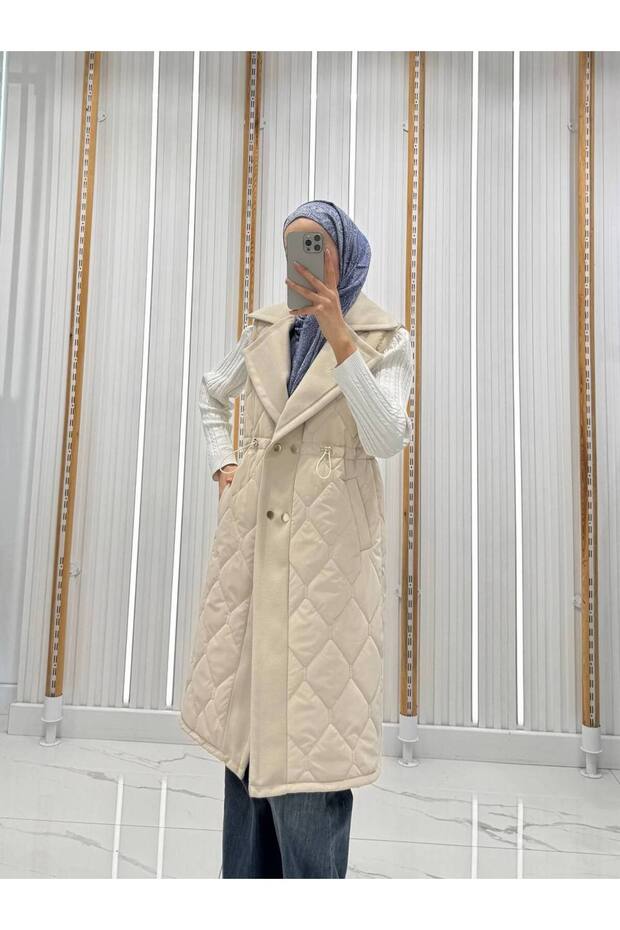 Kapitone Şişme Yelek - 4