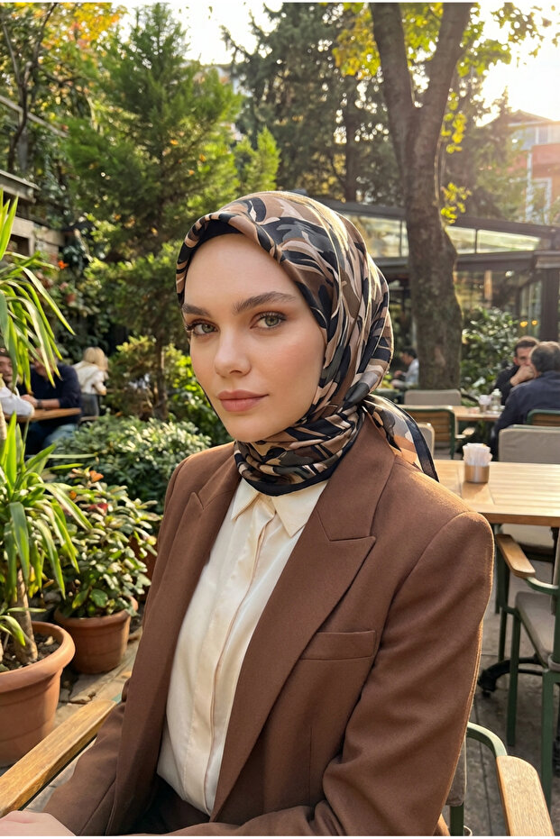 Spring Eşarp Kamuflaj Desen - 1