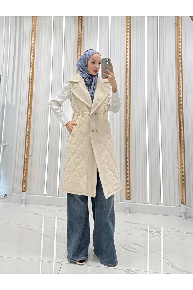 Kapitone Şişme Yelek - 5